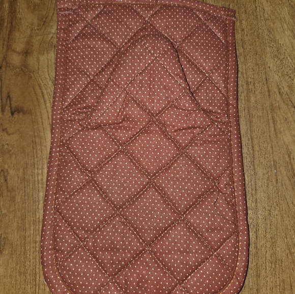 Vintage Country Teddy Bear plaid Oven Mitt - Picture 2 of 3